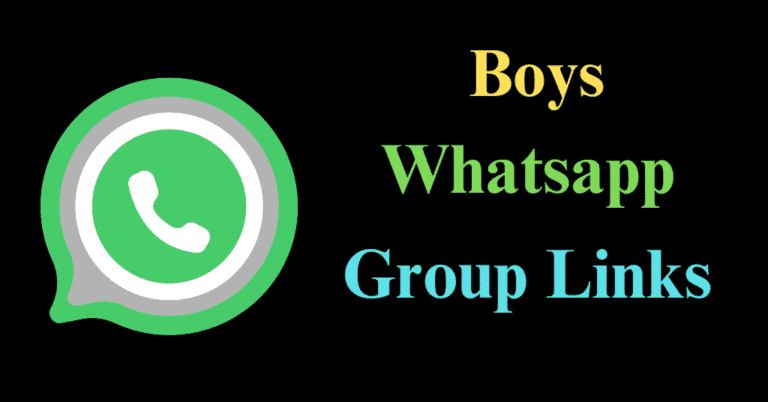 boys whatsapp group link